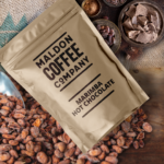 Bag of Marimba Hot Chocolate from the Maldon Coffee Company.