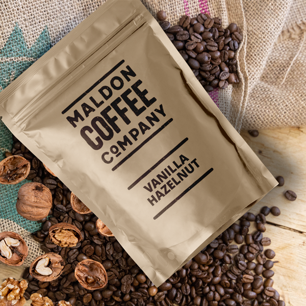 Vanilla Hazelnut Flavoured Coffee Beans