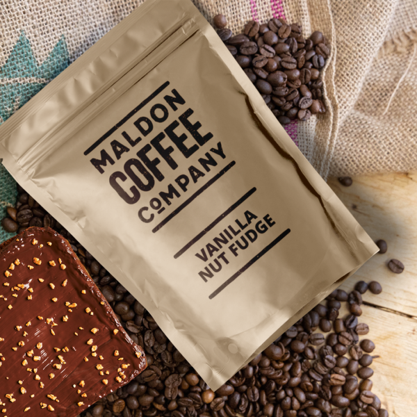 Vanilla Nut Fudge Flavoured Coffee Beans